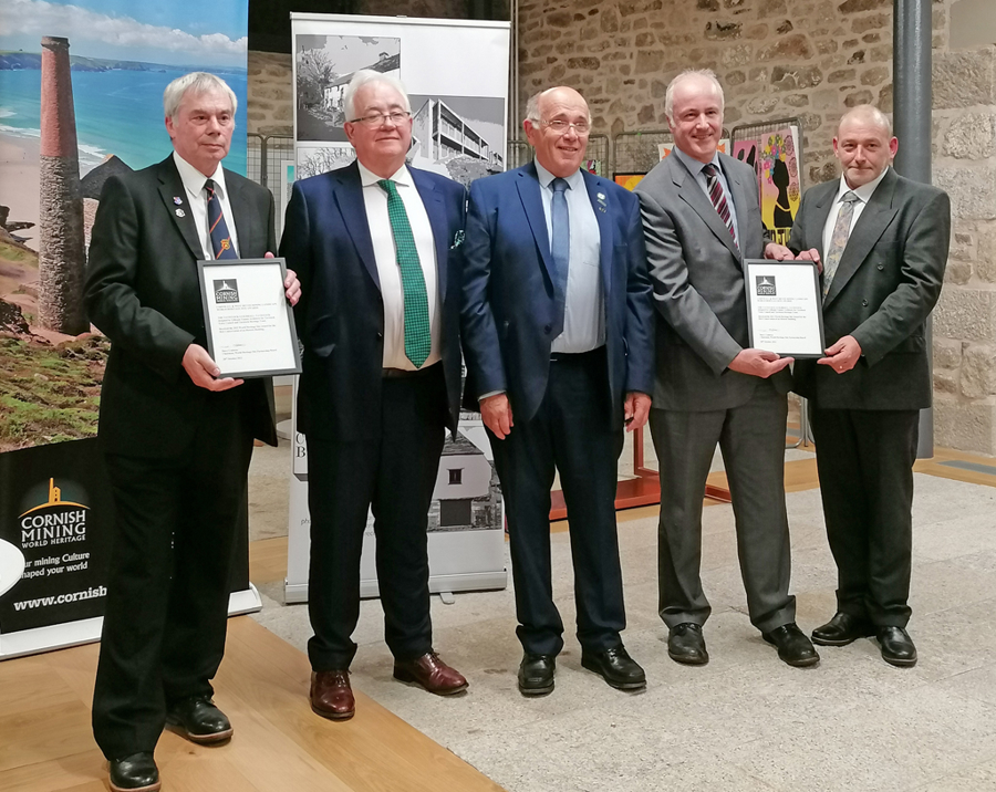 WHS Best Conservation of an Historic Building winners for the Tavistock Guildhall